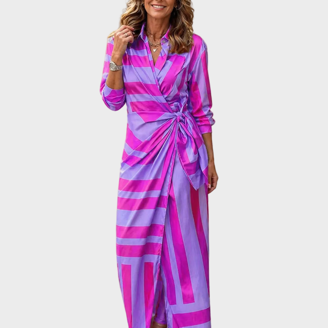 Lola | Vestido maxi estampado
