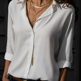 Modiva - Blusa Casual de Mangas Largas