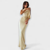 Cloe | Vestido maxi con nudo