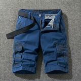 César | Pantalones Cortos Cargo Con Cinturón