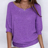 Luigia™ - Jersey elegante de punto trenzado