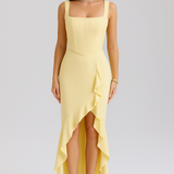 Bela | Vestido Corsé Elegante en Satén