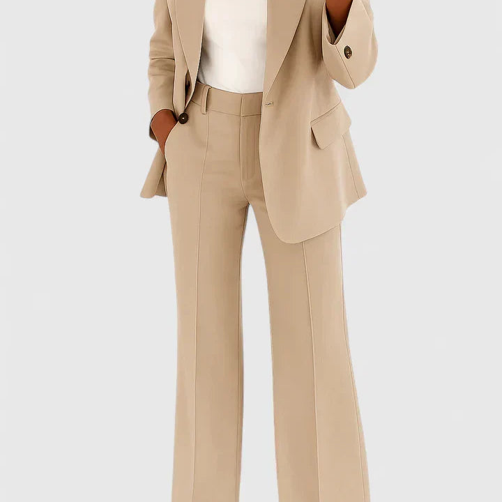 Encarnación | Conjunto de Traje Elegante de Dos Piezas