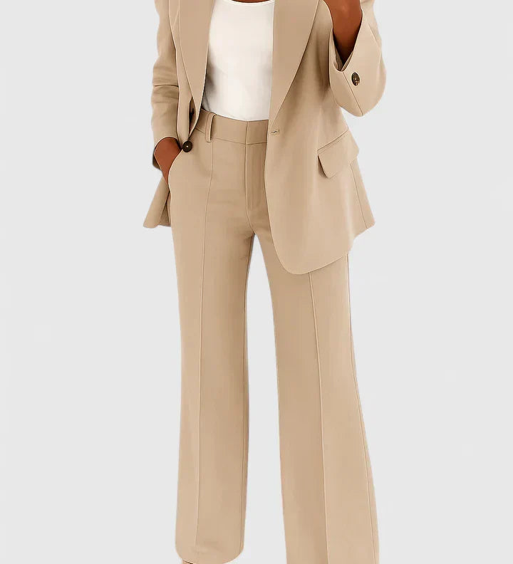 Encarnación | Conjunto de Traje Elegante de Dos Piezas