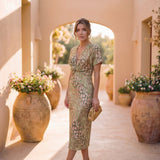 Giulia | Vestido elegante de tejido ligero y fluido
