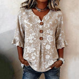 Avianna | Blusa vintage con estampado floral