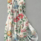 Gunhild | Vestido Floral Elegante