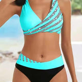 Isidora | Bikini estampado en tonos cálidos