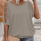 Blusa Adel con Hombros Descubiertos Blanca Elegante y Ligera