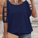 Blusa Adel con Hombros Descubiertos Blanca Elegante y Ligera