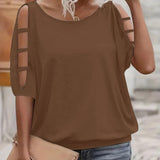 Blusa Adel con Hombros Descubiertos Blanca Elegante y Ligera