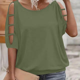Blusa Adel con Hombros Descubiertos Blanca Elegante y Ligera