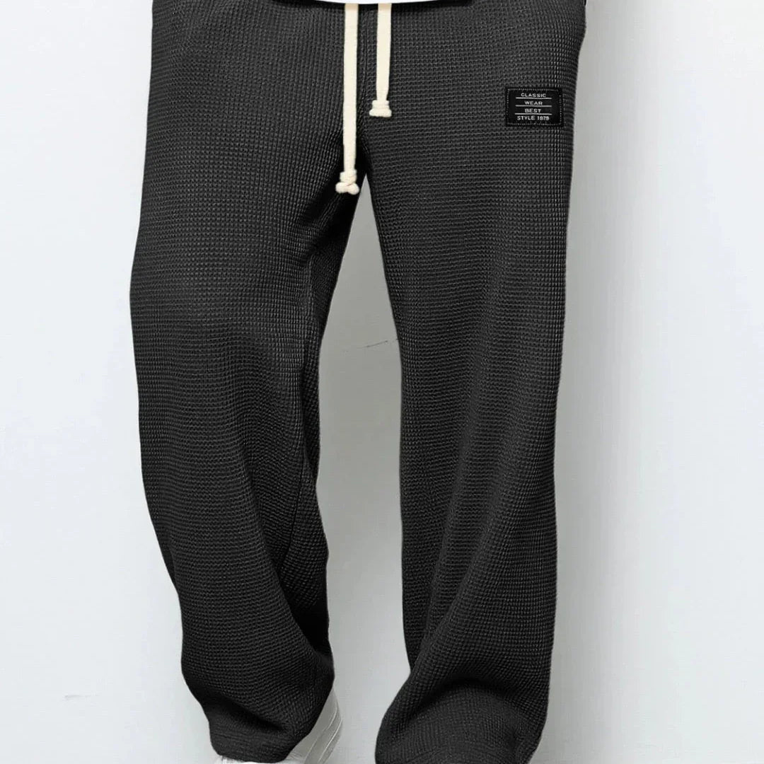 Victor| Pantalón ancho con cintura ajustable
