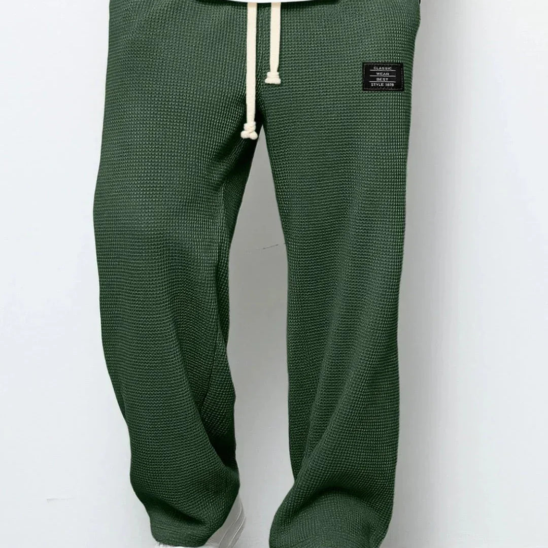 Victor| Pantalón ancho con cintura ajustable