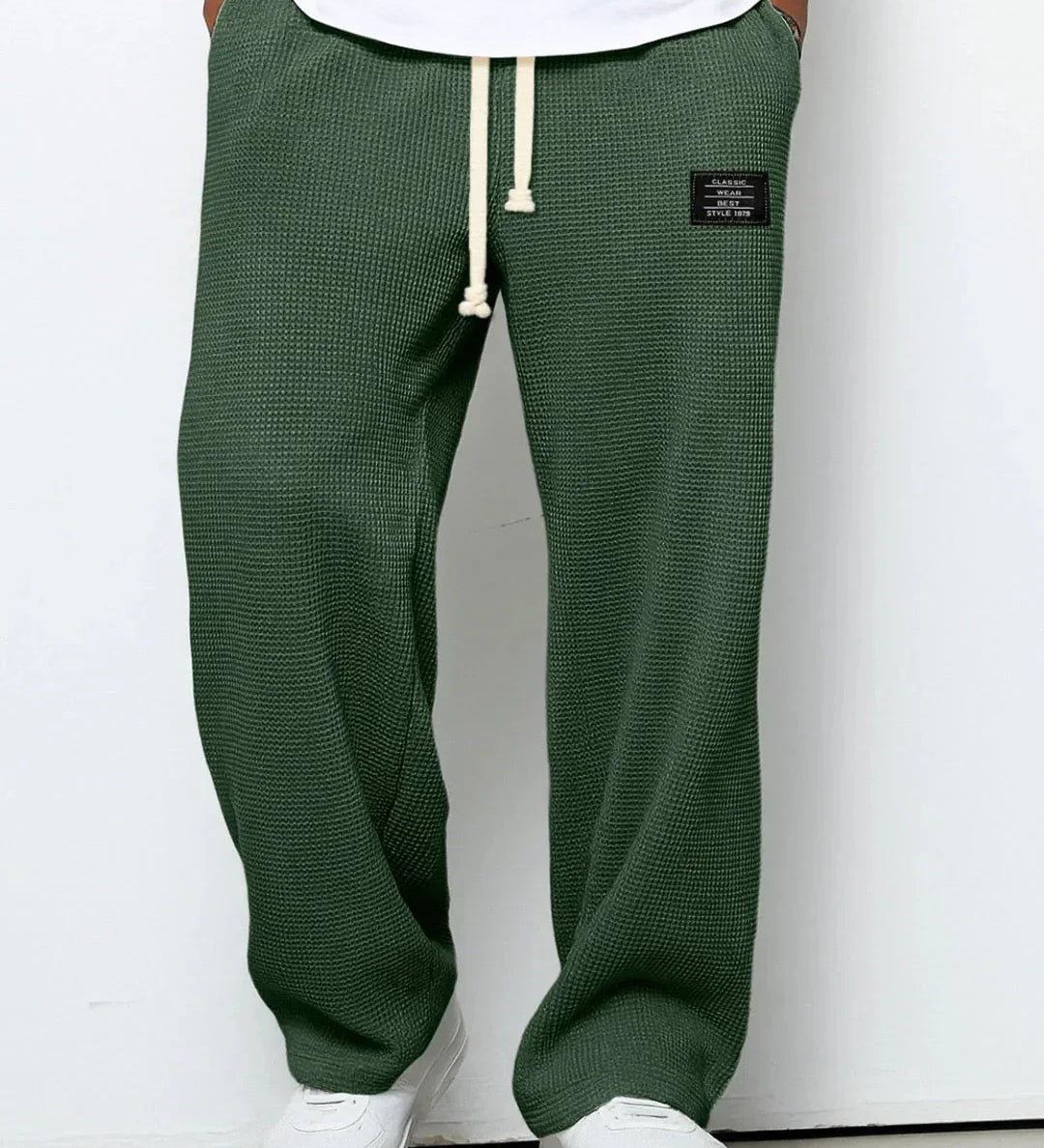 Victor| Pantalón ancho con cintura ajustable
