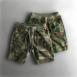 Shorts casuales de algodón camuflados Jack