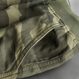 Shorts casuales de algodón camuflados Jack