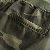 Shorts casuales de algodón camuflados Jack