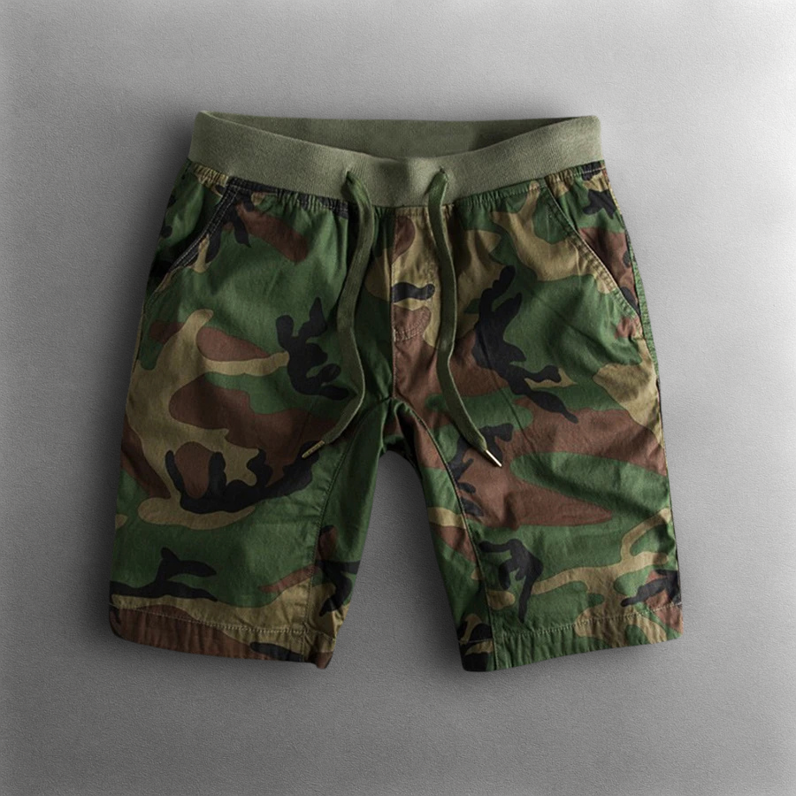Jack | Shorts casuales de algodón camuflados