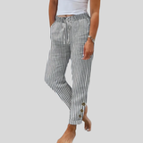 Darci | Pantalón Rayado Casual