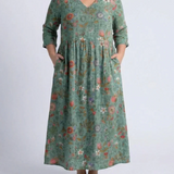 Bina | Vestido largo floral