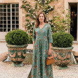 Bina | Vestido largo floral