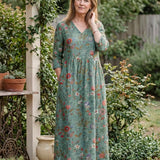 Bina | Vestido largo floral