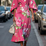 Moxlan | Vestido Floral Elegante