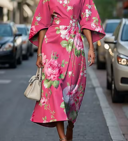 Moxlan | Vestido Floral Elegante