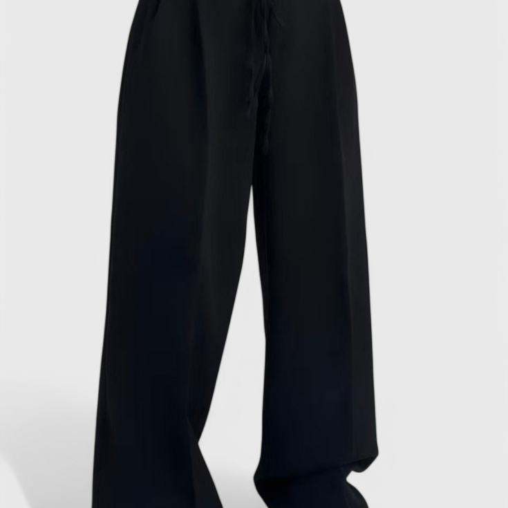 Azra | Pantalones de pierna ancha con cordones