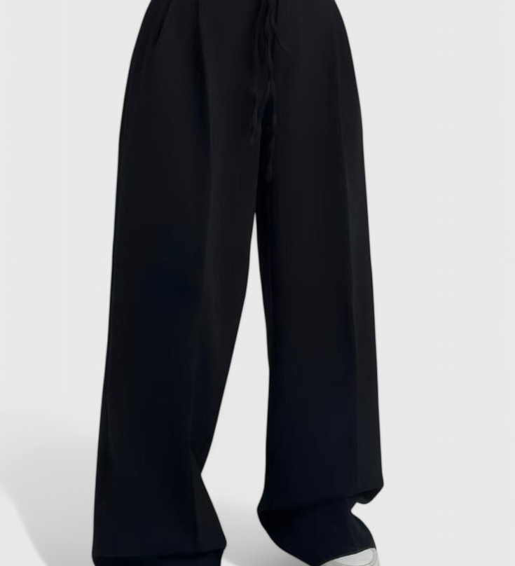 Azra | Pantalones de pierna ancha con cordones