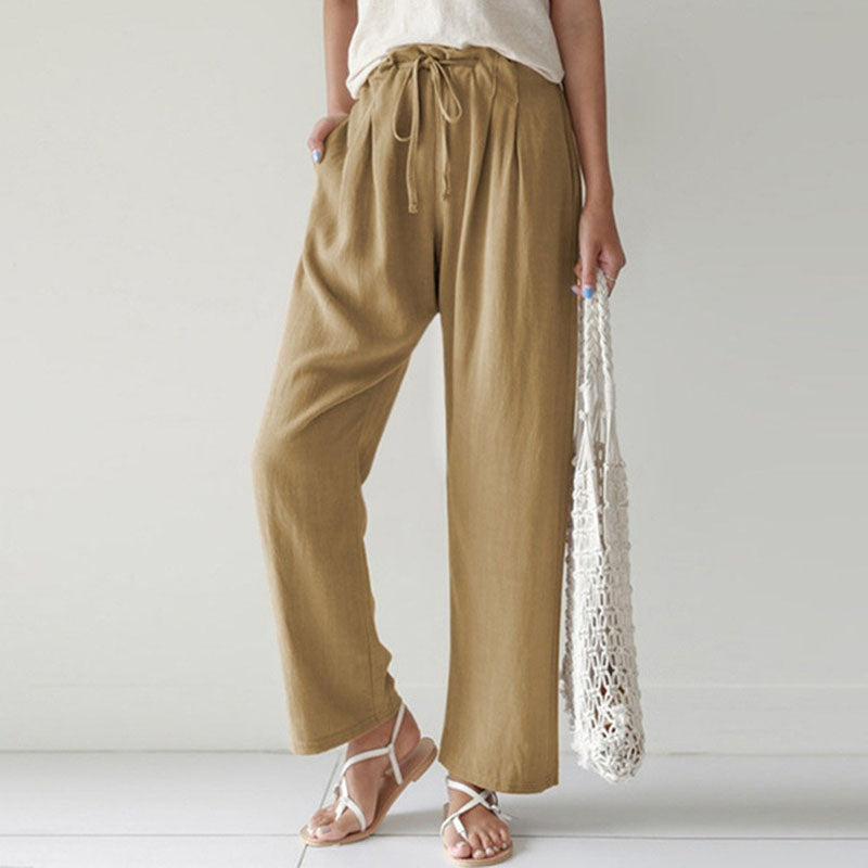 Avina | Pantalones de Relax con Cordon