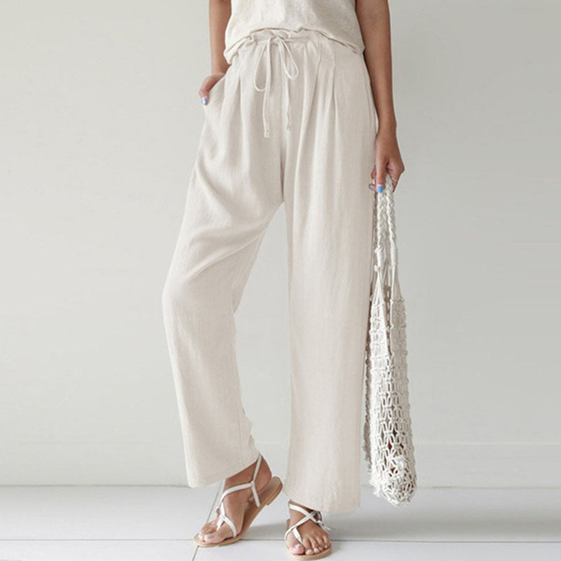 Avina | Pantalones de Relax con Cordon