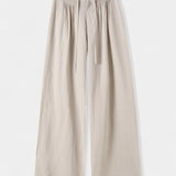 Ilyana | Pantalones de Cintura Alta y Pierna Ancha