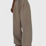 Azra | Pantalones de pierna ancha con cordones