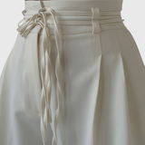 Azra | Pantalones de pierna ancha con cordones