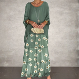 Dinia | Vestido largo fluido elegante