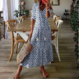 Guiomar | Vestido Midi de Estilo Boho Sin Esfuerzo