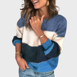 Suéter cómodo de cuello alto