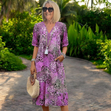 Emiline | Vestido fluido ligero con efecto favorecedor
