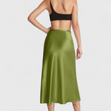 Maxima | Falda Midi con Cintura Alta