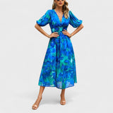 Annora | Vestido Midi Floral Elegante