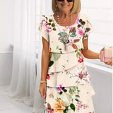 Cecilia | Vestido elegante y fluido con volantes