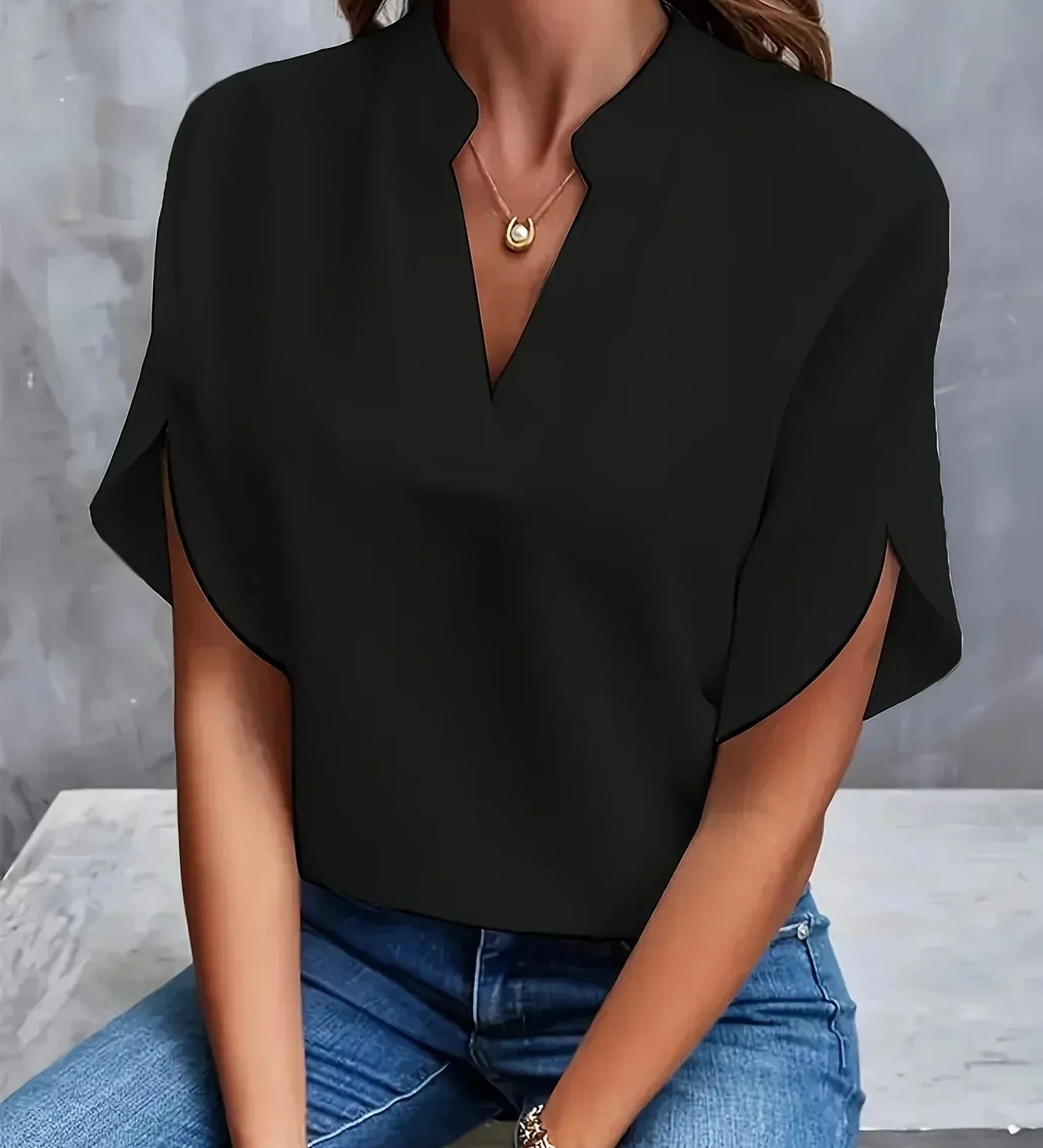 Thalia™ | Blusa Sofisticada con Diseño a Medida