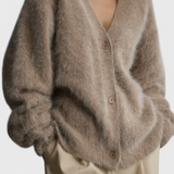 Aurélia | Cardigan de Mezcla de Cachemira Suave