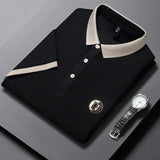 Mateo | Camisa Polo Elegante de Doble Tono