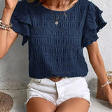 Charmaine™ | Blusa Ligera y Fresca con Divertidos Volantes