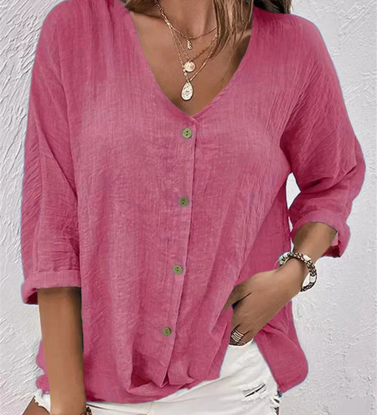 Debora | Blusa de de Verano con Botón