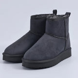 Brissa | Bota Clásica Femenina de Invierno con Forro Peludo Interior