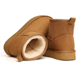 Brissa | Bota Clásica Femenina de Invierno con Forro Peludo Interior